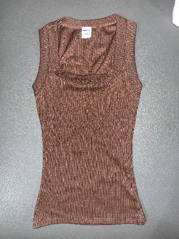 Mafie Brown Tank Top